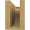 Ekena Millwork 4in. W x 6in. H x 12in. L Del Monte Woodgrain TimberThane Rafter Tail, Primed Tan RFTUR04X06X12DELRCPR - alternate 4